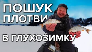 Пошук плотви в глухозимку. Де ловити, чим годувати: мотиль чи сипучка?..