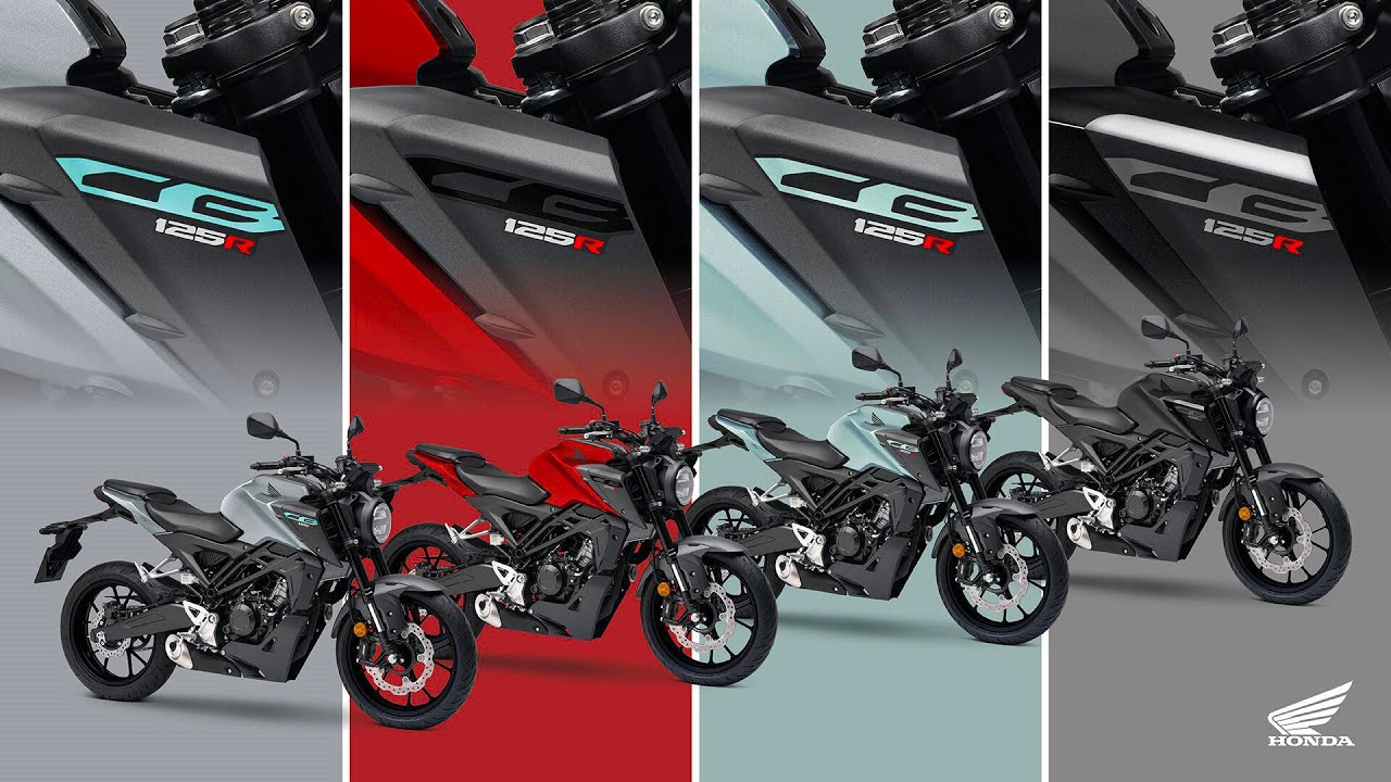 Four New Colours for 2026 Honda CB125R – Europe’s Most Popular 125cc Bike!