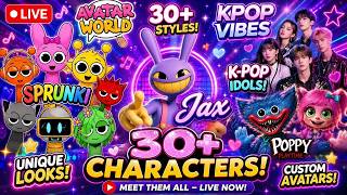 Creating MORE CHARACTERS In Avatar World! 🎀 #poppyplaytimechapter5