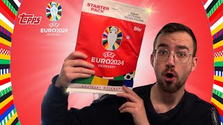 Topps UEFA EURO 2024 Sticker STARTER PACK: Schweizer Edition 😱🔥