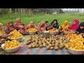 Genius Way To Ripen Stone Apple Quickly - Healthy & Tasty Drink For 300+ Village People - Bael Juice