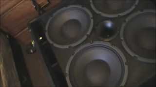 Gallien Krueger speaker cabinet bracing technology.