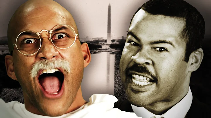 Gandhi vs Martin Luther King Jr. Epic Rap Battles ...