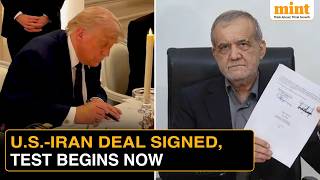 Trump Signs US-Iran MoU; Tehran Says Real Challenge Begins With Implementation | Watch