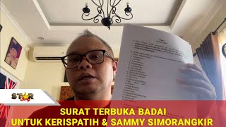 Download Lagu BADAI BIKIN SURAT TERBUKA, LARANG KERISPATIH \u0026 SAMMY SIMORANGKIR BAWAKAN LAGUNYA. ADA APA? MP3