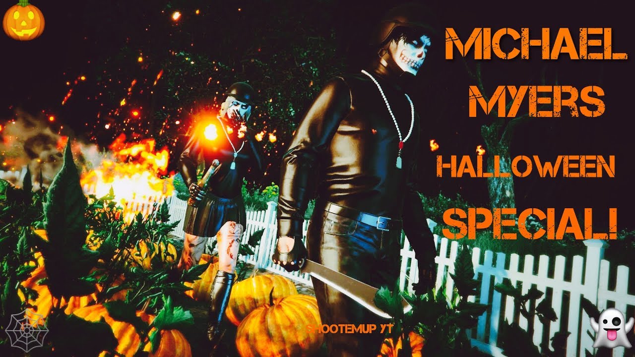(GTA ONLINE) MICHAEL MYERS Vs TRYHARDS THE MOVIE!🍿🎥 | 🎃HALLOWEEN SPECIAL!🎃 (Must Watch)