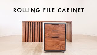 Building a Rolling File Cabinet