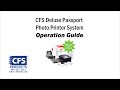 Cfs passport system operation guide