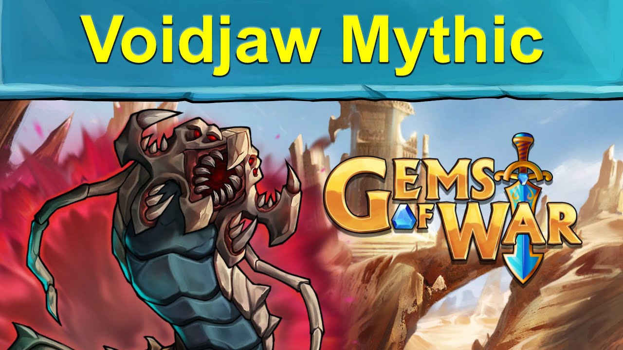 Gems of War: Стратегия, команды и ключевое открытие Voidjaw Mythic
