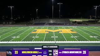Muhlenberg Muhls v Ephrata Mounts Varsity Football, October 10th, 2025