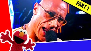 The Rock Talks to Cody Rhodes' Mama on SmackDown But It's Elmo (Part 1)