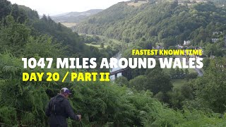 DAY 20  ITS NOT OVER YET  Alan Bateson Continues up the Offas Dyke Trail on his FKT Attempt