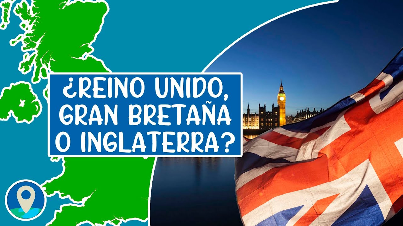 Diferencias entre Reino Unido, Gran Bretaña e Inglaterra | #shorts