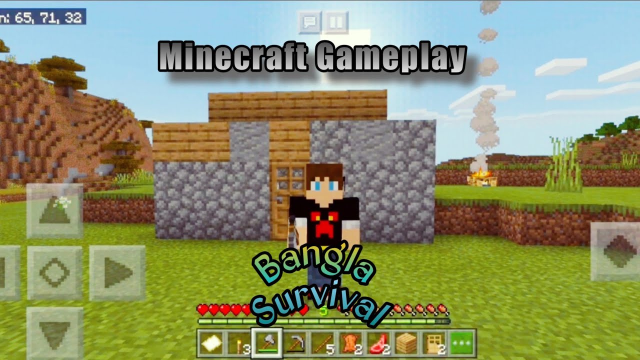 Minecraft Survival | Let's Play in Bangla | Ep 1 - YouTube