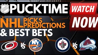 2024 NHL Playoffs Predictions | Canucks vs Predators | Jets vs Avalanche | PuckTime Apr 26