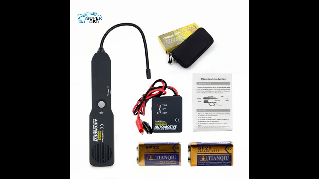 جهاز كشف القطع اوالشورت داخل اسلاك السيارات   Checking Shorts