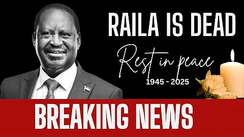 Former Prime Minister Raila Odinga Dies at 80 While Undergoing Treatment in India 