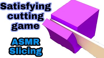 ASMR slicing playthrough|  Satisfying game |Level 1-15