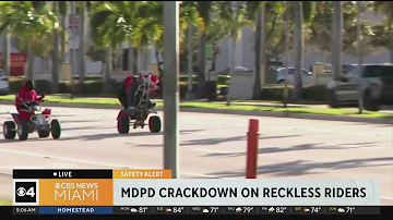 Nearly 100 arrests made in Miami-Dade "Wheels Up, Guns Down" crackdown