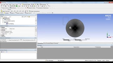 Parametric meshing in ANSYS Meshing