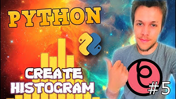 Python physics engine 2020 #5 CREATE A HISTOGRAM for BOLTZMANN DISTRIBUTION