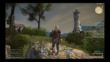 FFXIV:ARR lvl30 Ninja gameplay