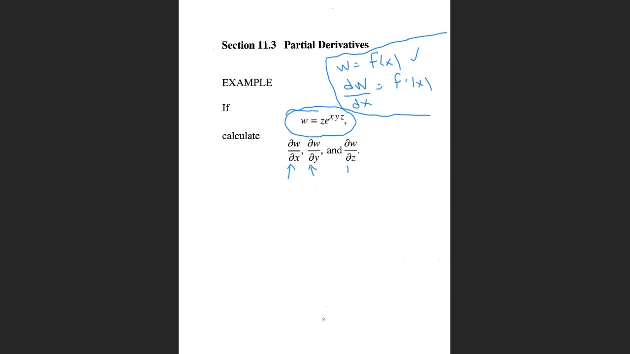 MATH 280 CRN 40199 Section 11 3 Examples' Summer 2021