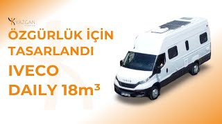 Atölyeden Sanat Eserine Özel Üretim Karavanımız Iveco Daily 18M³