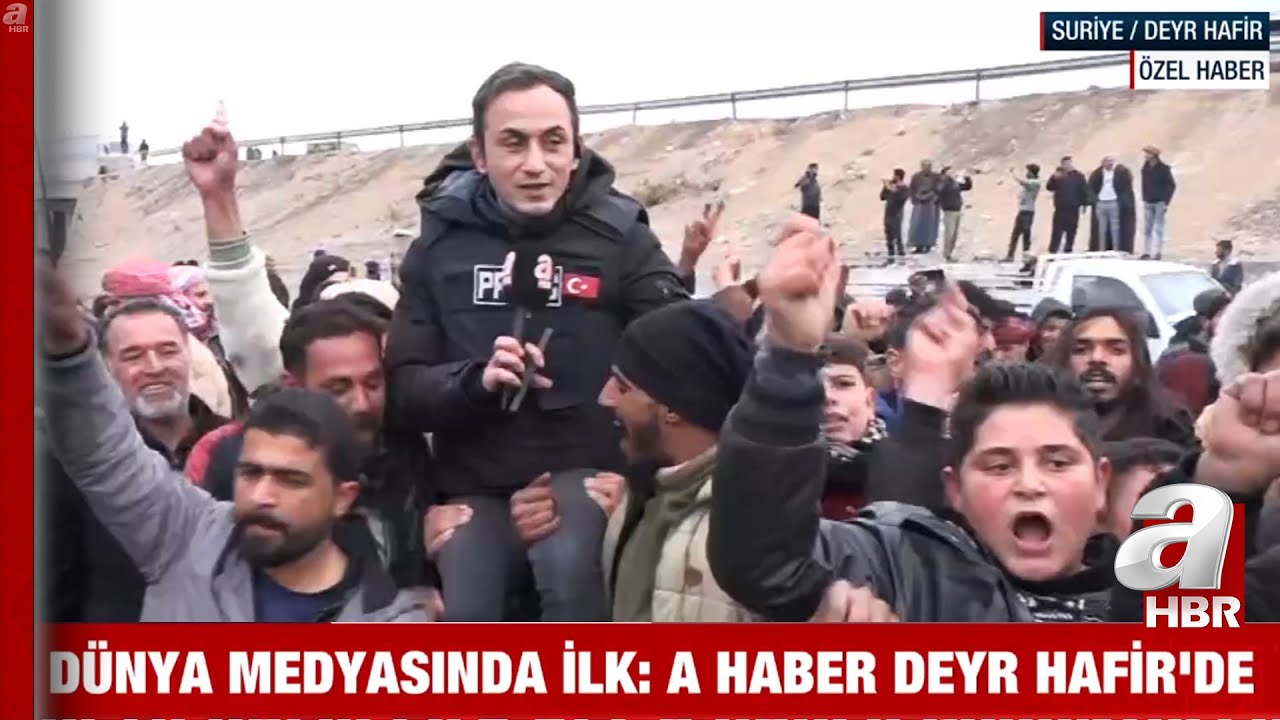 Deyr Hafir'i İlk Kez A Haber Görüntüledi! İşte Deyr Hafir Halkının Özgürlük Sevinci... | A Haber