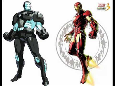 Marvel vs Capcom Mash-up Clash: War Machine vs. Iron Man