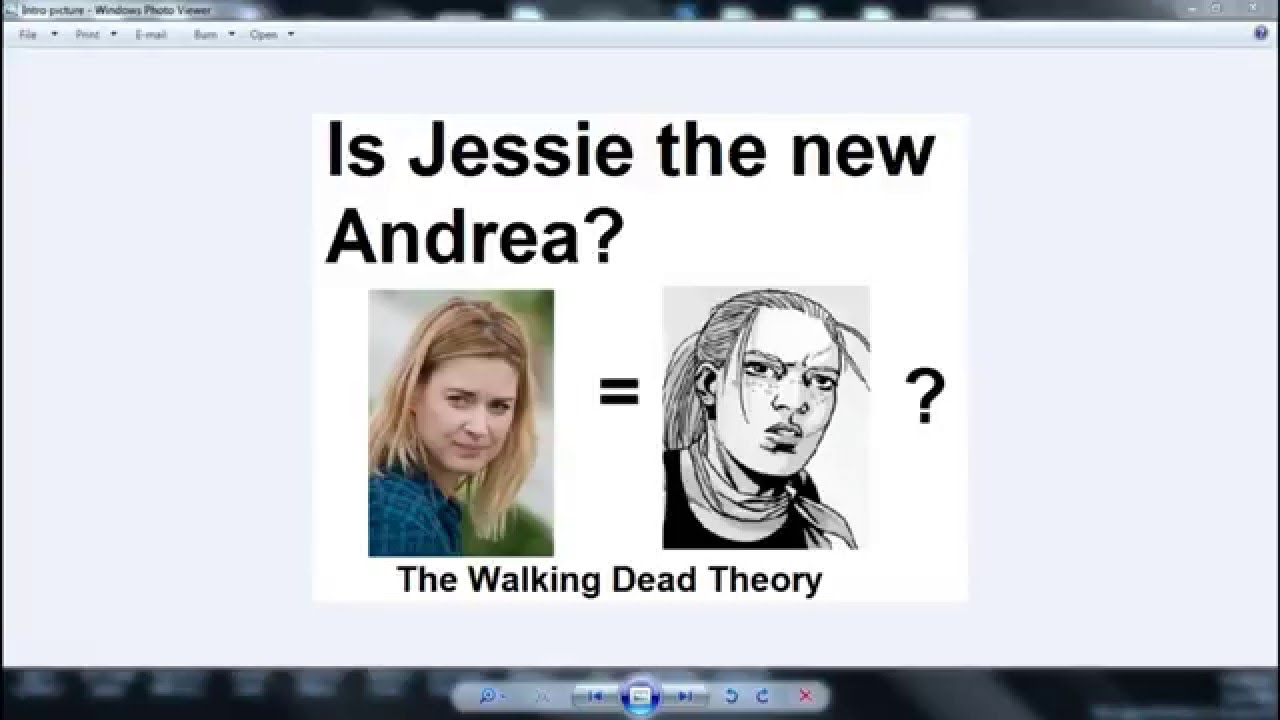 Is Jessie the new Andrea? The Walking Dead theory. Is Jessie (Tv show) = Andrea (Comic)?