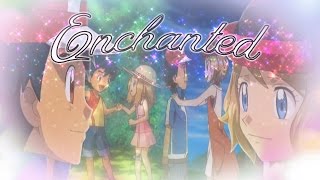 Enchanted AMV - Ash and Serena Amourshipping ( 200 Sub Special ^-^ )