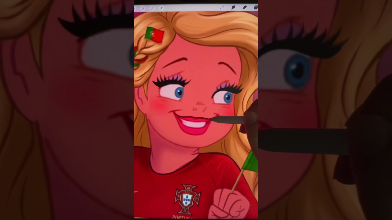 Disney World Cup Portugal #disney #art #glowup #artist #transformation