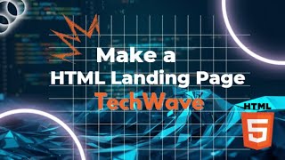 HTML Final Project | Build a Complete TechWave Landing Page (HTML + CSS Tutorial in Urdu + Hindi)