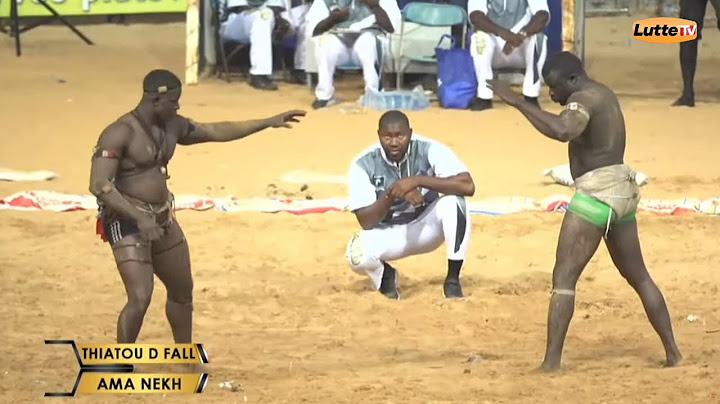 Urgent - Combat Amanekh Vs Thiatou Daouda Fall - La VAR a tranché!