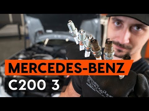Как да сменим запалителни свещи / свещи на MERCEDES-BENZ С W203 [ИНСТРУКЦИЯ AUTODOC]