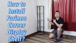 How to Install Furinno Corner Display Shelf?