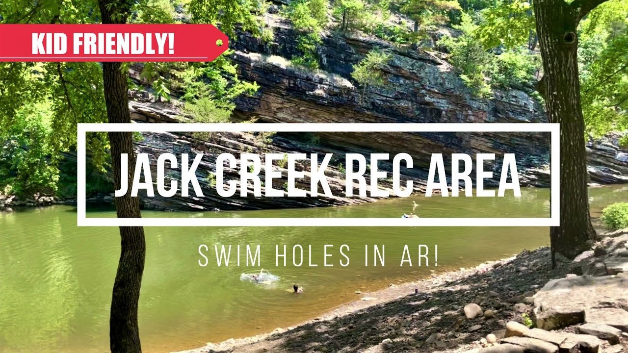 Jack Creek Rec Area & Knoppers Ford Near Booneville. Arkansas Swim