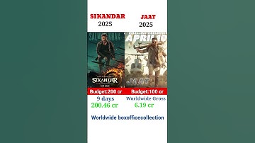Sikandar 🆚 jaat#movie comparison#shortvideo #viralvideo