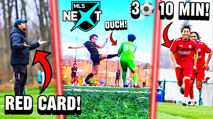 CRAZY MLS NEXT TEAM DESTROYS OPPONENT!! *3 GOALS IN 10 MIN*