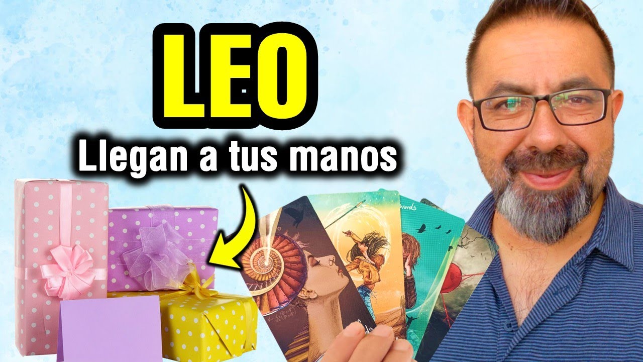 Leo ♌️ 4 REGALOS del CIELO. Este MILAGRO te abre caminos 🔮 TAROT dinero ...
