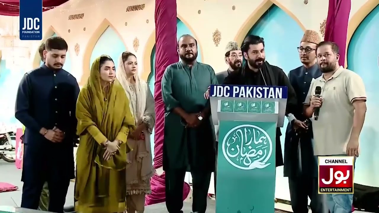 Lucky Draw With Expensive Prizes In Sehri Transmission | Maya Khan & Zafar Abbas | Hamara Ramadan