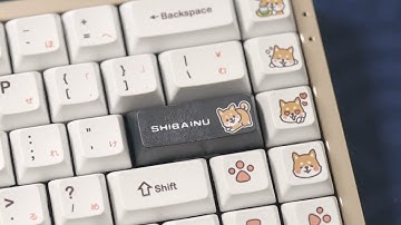 Doge Custom Mechanical Keyboard Build | NK65 + Holy Panda