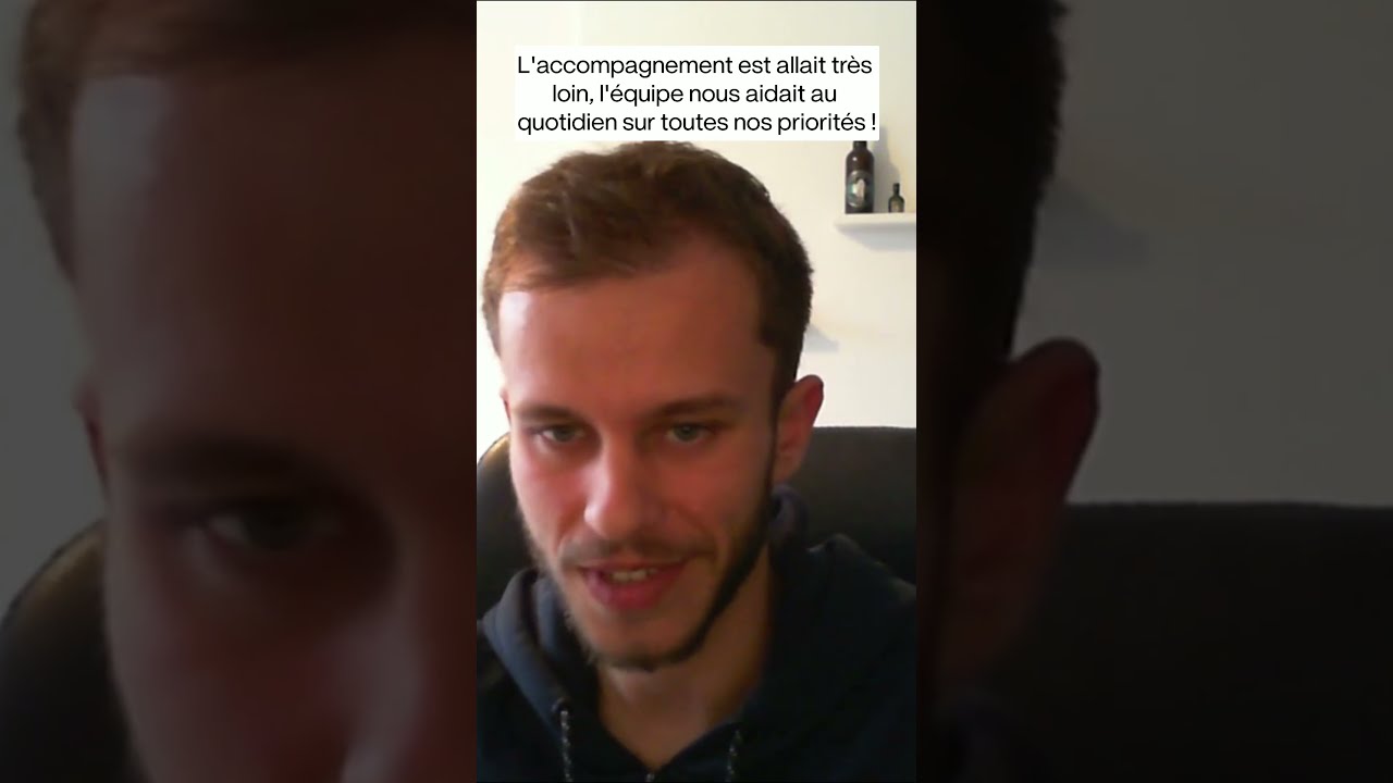 L'accompagnement allait très loin, l'équipe nous aidait au quotidien sur toutes nos prio…