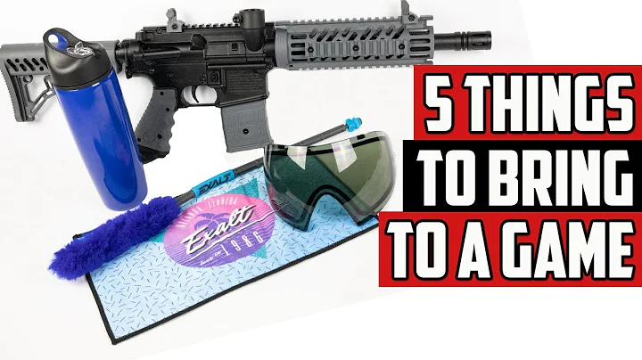 5 Things To Bring To A Paintball Game