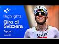 POGACAR è devastante! ASSOLO di 72km e avversari ANNIENTATI | HIGHLIGHTS | GIRO DI SVIZZERA 2026