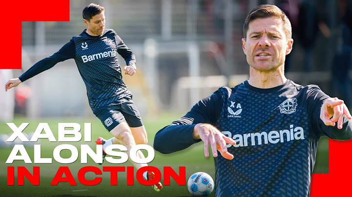 All eyes on Xabi Alonso: Bayer 04 coach in action | Training session in Leverkusen