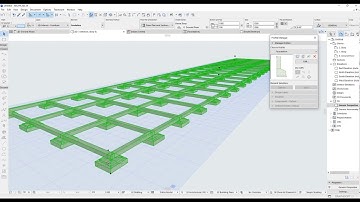 PARAM-O Archicad 24 -  Shallow Foundation Grid