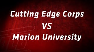 Cutting Edge Corps vs Marion University | DrumLine Battle