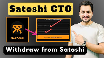 Satoshi CTO tokens Withdraw | How to Link CTO Withdraw Address | Claim $CTO tokens | Satoshi App